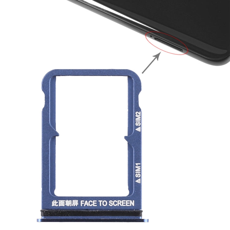 Double SIM Card Tray for Xiaomi Mi 8