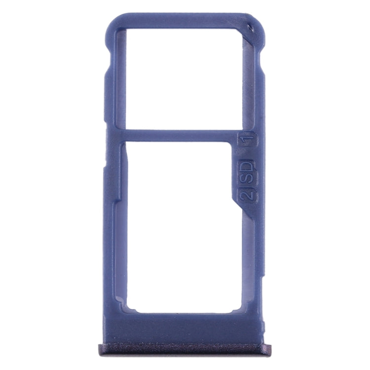 SIM Card Tray + SIM Card Tray / Micro SD Card Tray for Nokia 5.1 Plus / X5 TA-1102 TA-1105 TA-1108 TA-1109 TA-1112 TA-1120 TA-1199