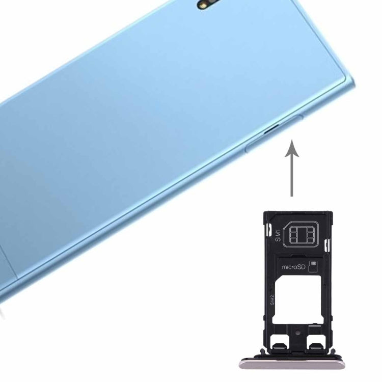 for Sony Xperia XZs (Dual SIM Version) SIM & Micro SD / SIM Card Tray My Store