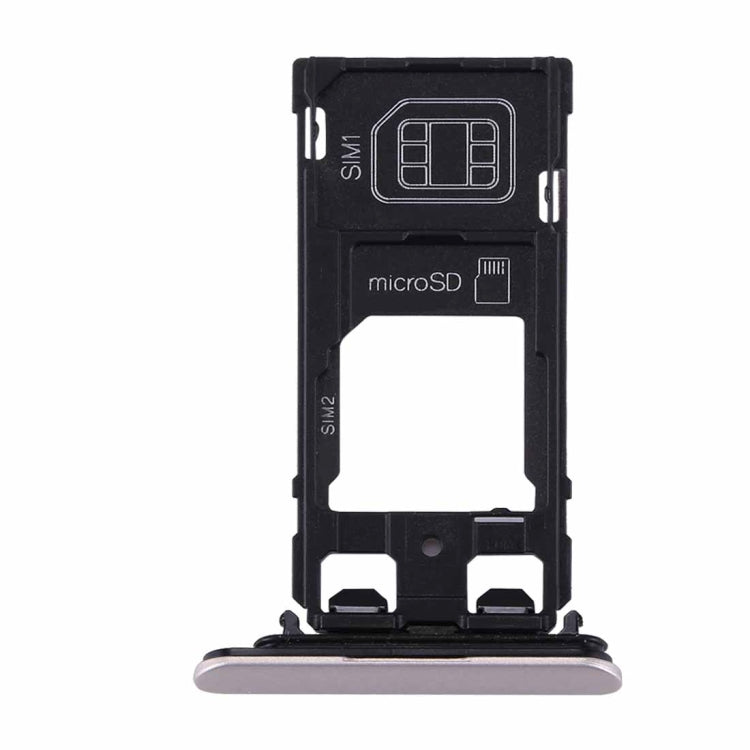 for Sony Xperia XZs (Dual SIM Version) SIM & Micro SD / SIM Card Tray My Store