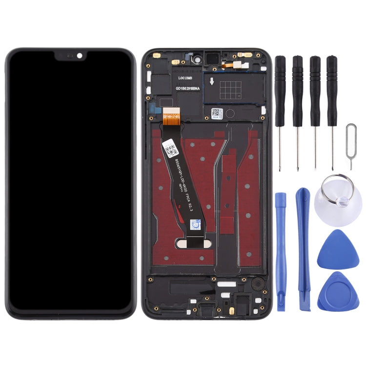 LCD Screen and Digitizer Full Assembly with Frame for Huawei Honor 8X