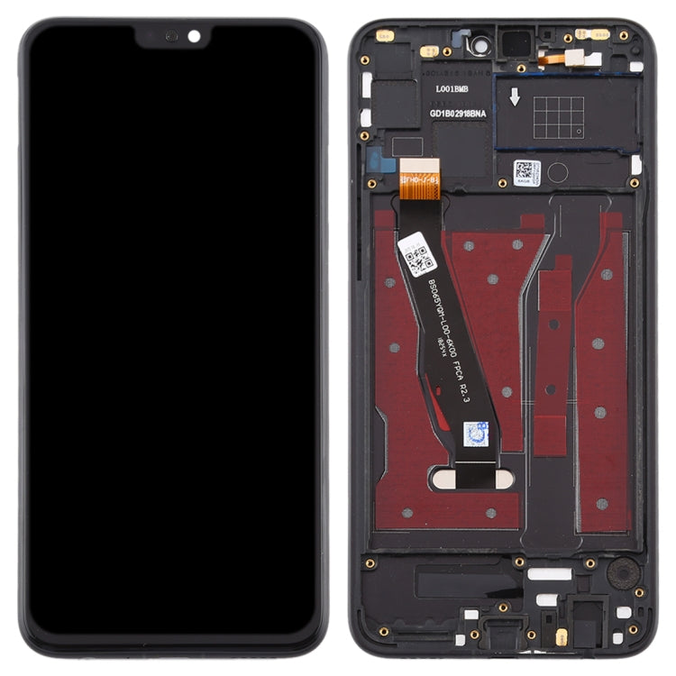 LCD Screen and Digitizer Full Assembly with Frame for Huawei Honor 8X