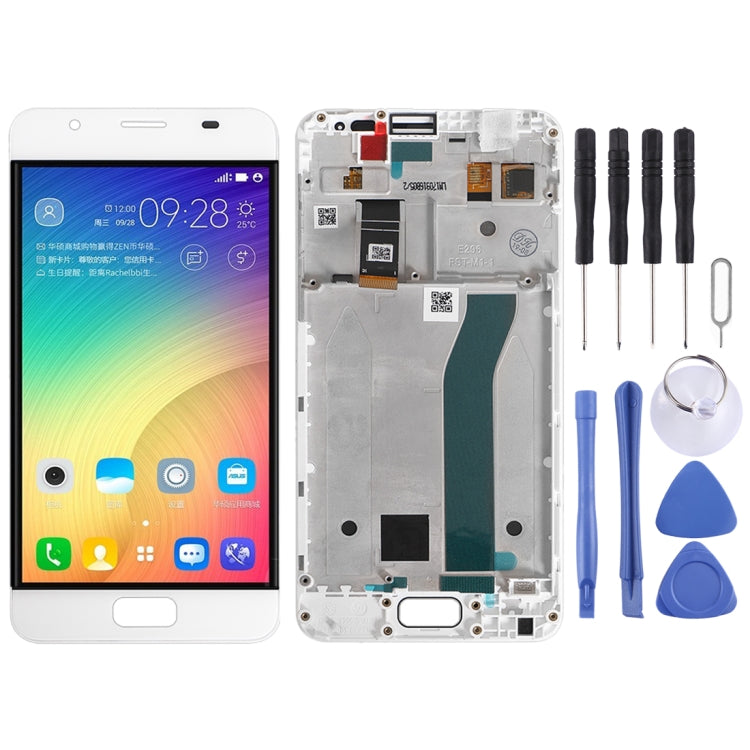 LCD Screen and Digitizer Full Assembly with Frame for ASUS ZenFone Pegasus 4A ZB500TL X00KD