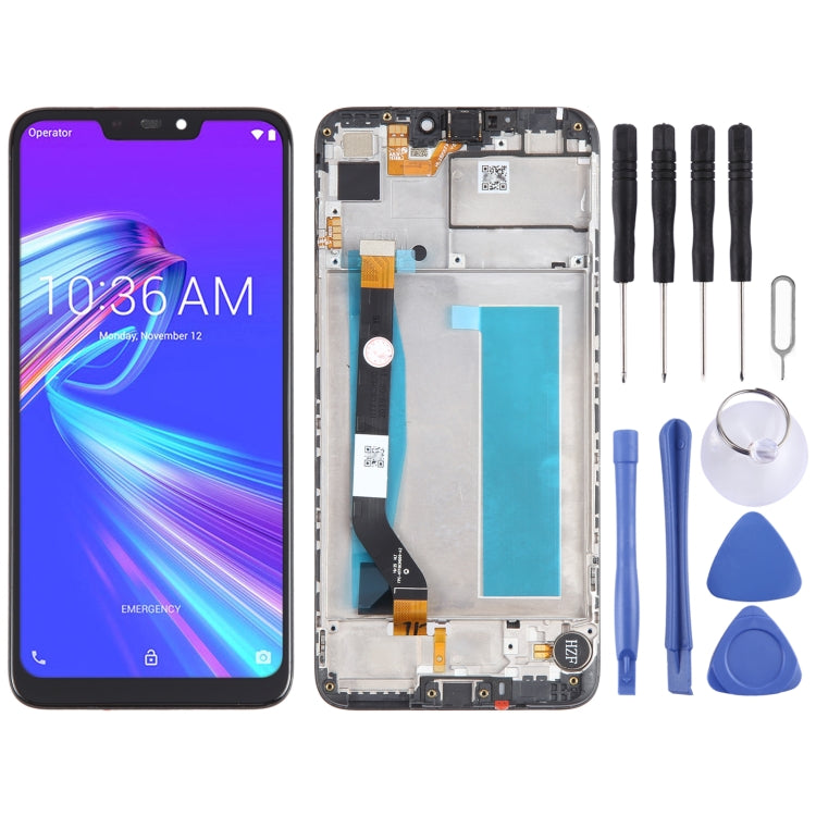 LCD Screen and Digitizer Full Assembly with Frame for Asus Zenfone Max M2 ZB633KL / ZB632KL X01AD My Store