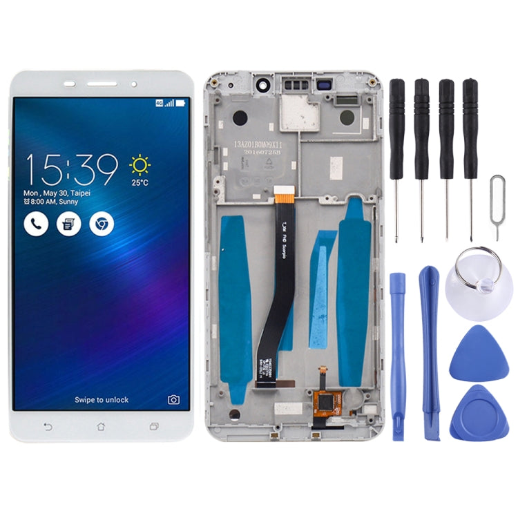 LCD Screen and Digitizer Full Assembly with Frame for Asus ZenFone 3 Laser ZC551KL Z01BD