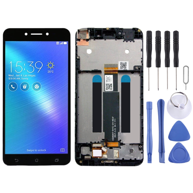 LCD Screen and Digitizer Full Assembly with Frame for Asus ZenFone Live ZB501KL X00FD A007