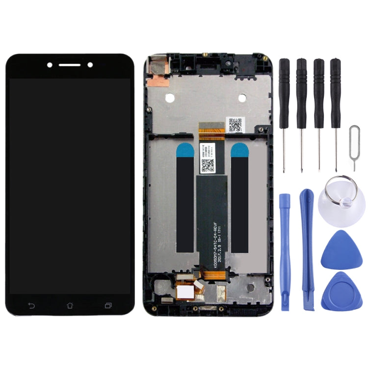 LCD Screen and Digitizer Full Assembly with Frame for Asus ZenFone Live ZB501KL X00FD A007