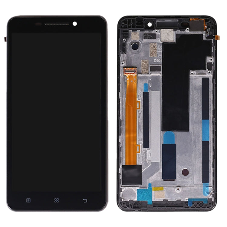 LCD Screen and Digitizer Full Assembly with Frame for Lenovo A5000 My Store