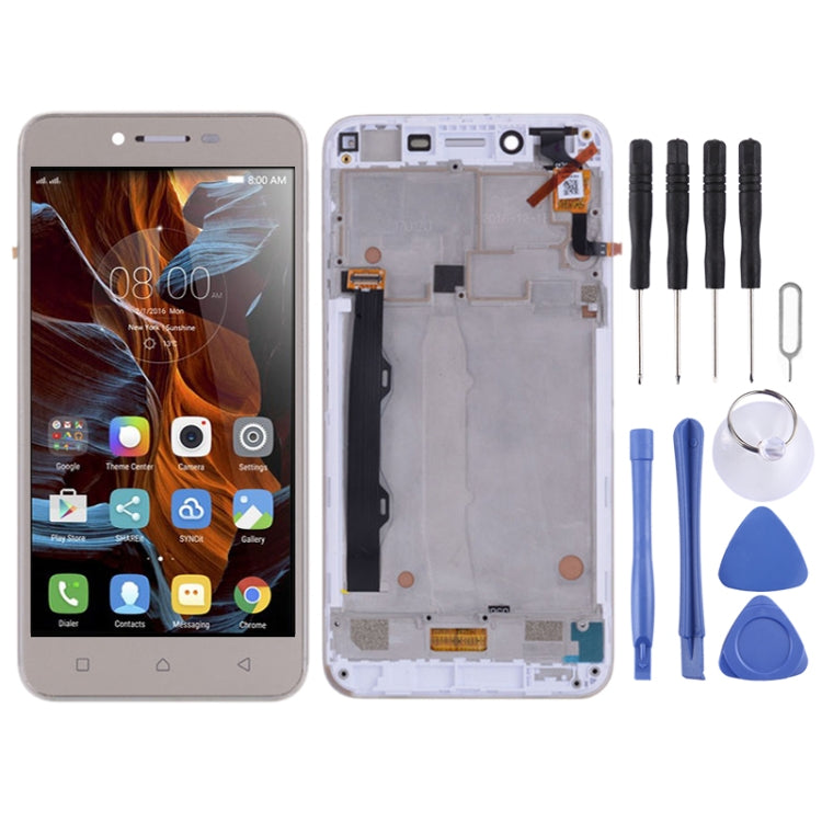 LCD Screen and Digitizer Full Assembly with Frame for Lenovo Vibe K5 Plus A6020A46 A6020l36 A6020l37