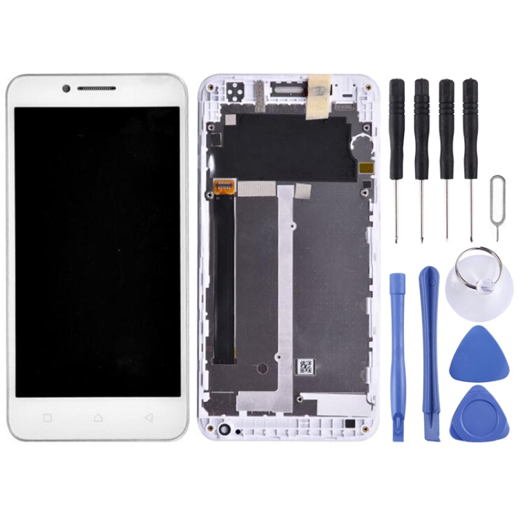 LCD Screen and Digitizer Full Assembly with Frame for Lenovo Vibe C A2020 A2020a40 My Store