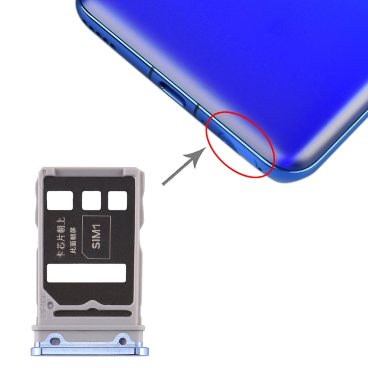 SIM Card Tray + SIM Card Tray for Huawei Honor V30 Pro / Honor V30