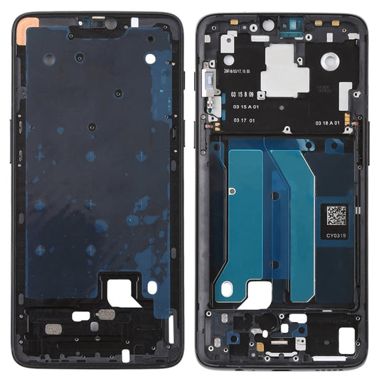 For OnePlus 6 Front Housing LCD Frame Bezel Plate with Side Keys My Store