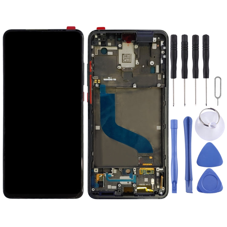 OLED Material LCD Screen and Digitizer Full Assembly with Frame for Xiaomi Redmi K20 / Redmi K20 Pro / 9T Pro My Store