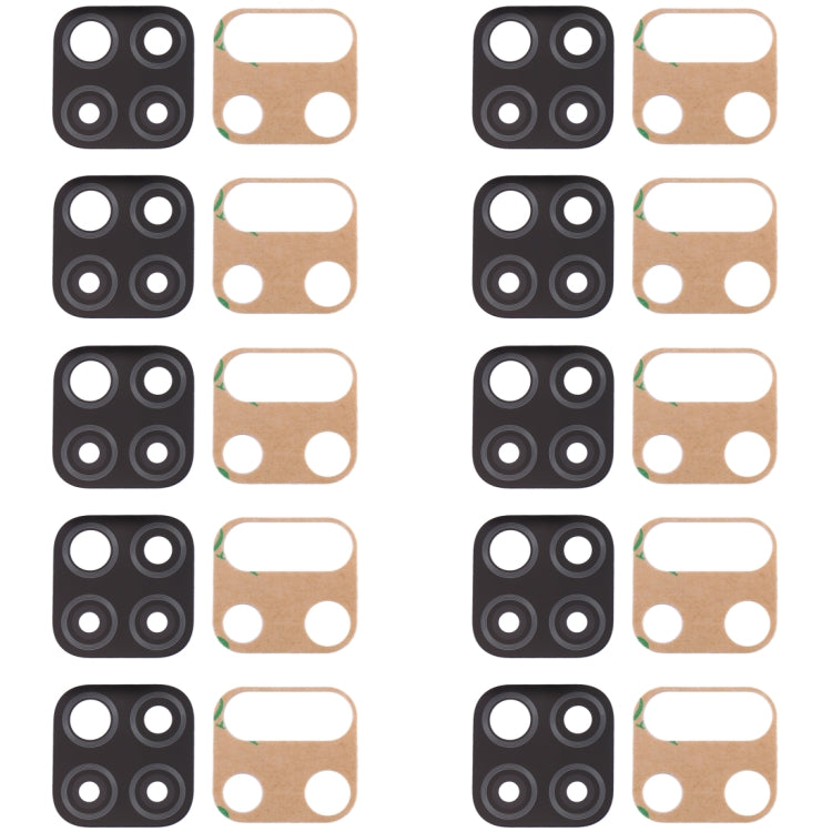 For Huawei P40 Lite  10pcs Original Back Camera Lens