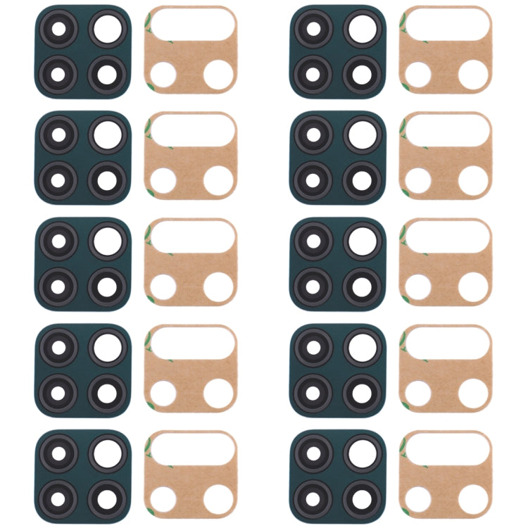 For Huawei P40 Lite  10pcs Original Back Camera Lens