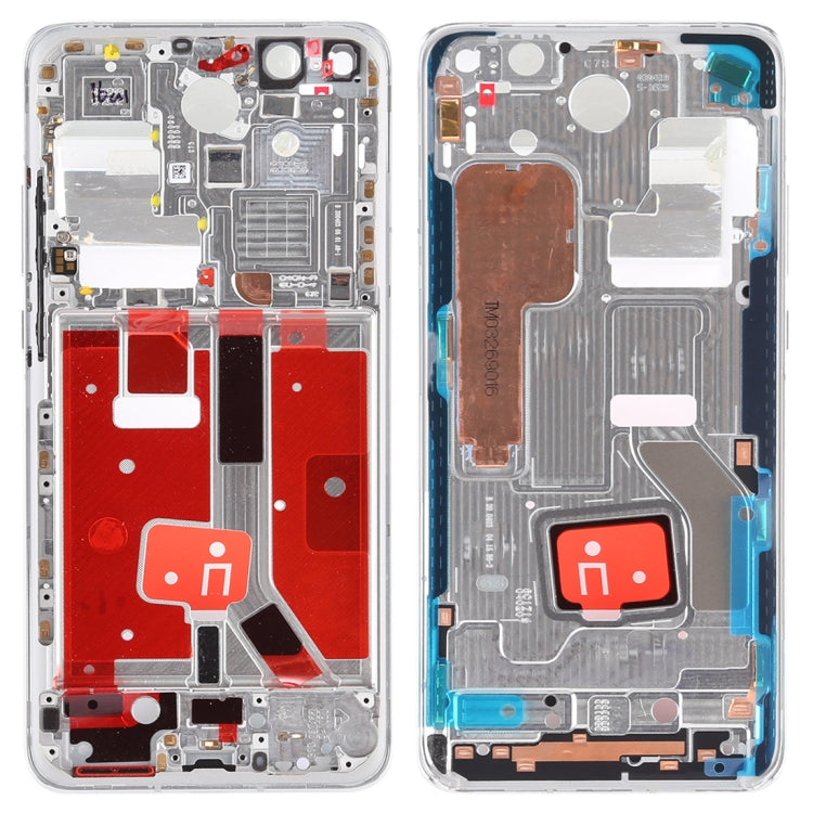 Original Middle Frame Bezel Plate with Side Keys for Huawei P40 Pro