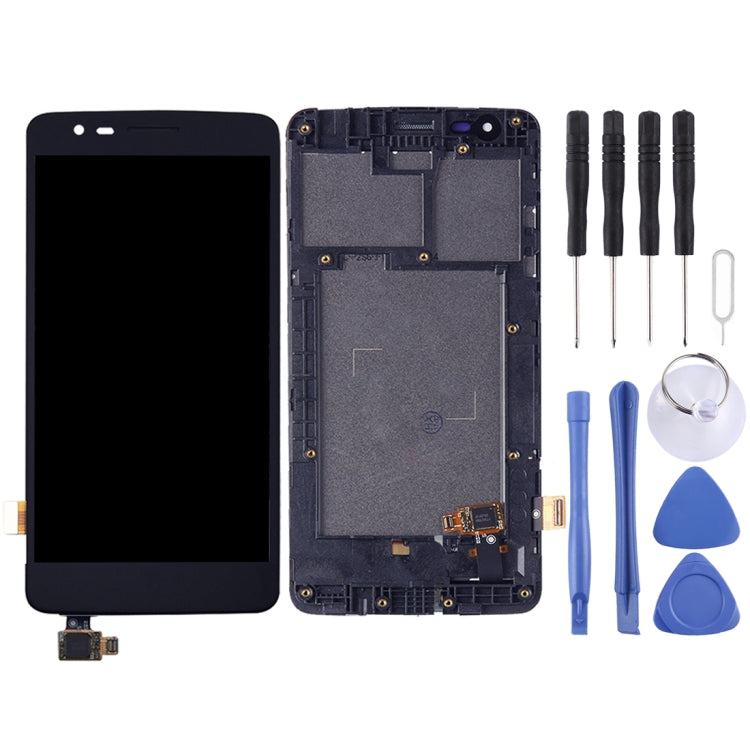 LCD Screen and Digitizer Full Assembly with Frame for LG K8 2017 Dual SIM X240 X240H X240F X240K My Store