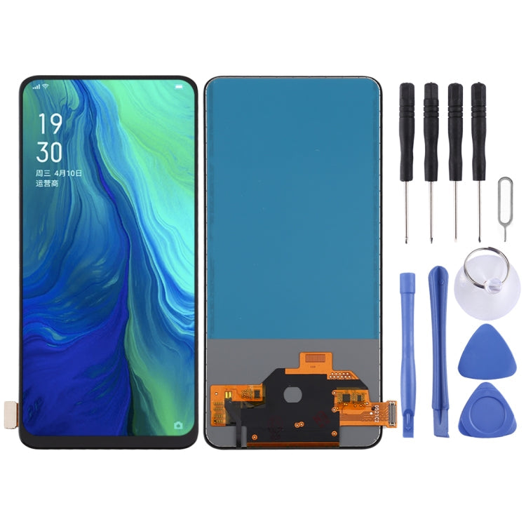 TFT Material LCD Screen and Digitizer Full Assembly (No Fingerprint Identification) For OPPO Reno My Store