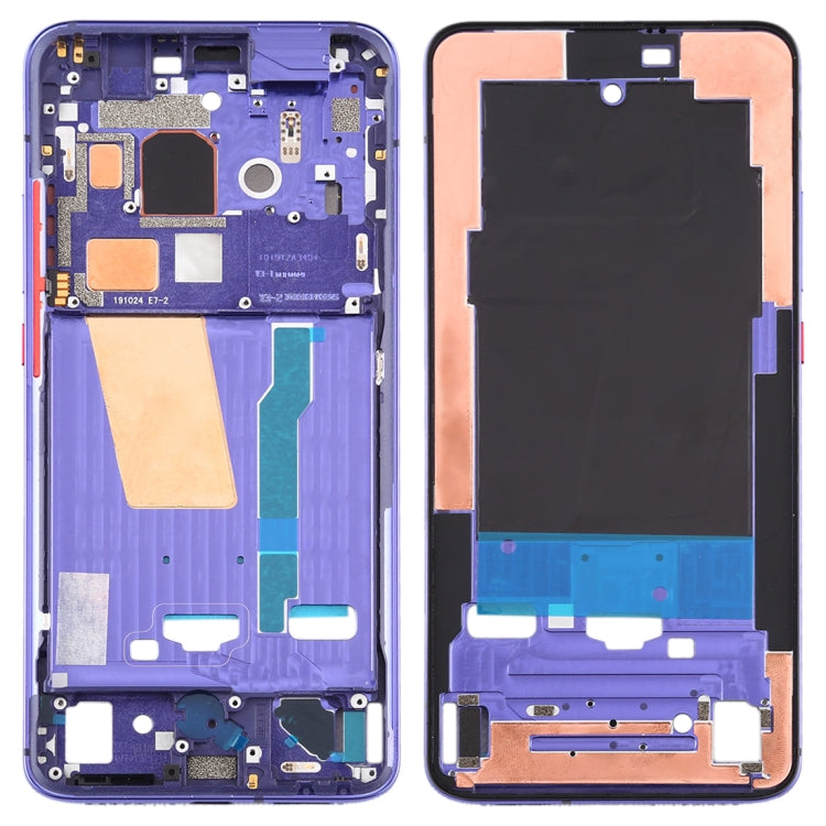 Front Housing LCD Frame Bezel Plate With Side Keys for Xiaomi Redmi K30 Pro