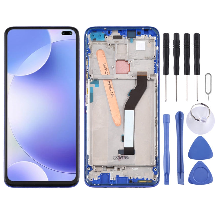 LCD Screen and Digitizer Full Assembly with Frame for Xiaomi Redmi K30 5G