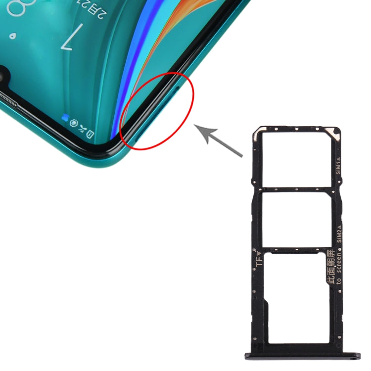 SIM Card Tray + SIM Card Tray + Micro SD Card Tray for Huawei Enjoy 10e / Honor Play 9A