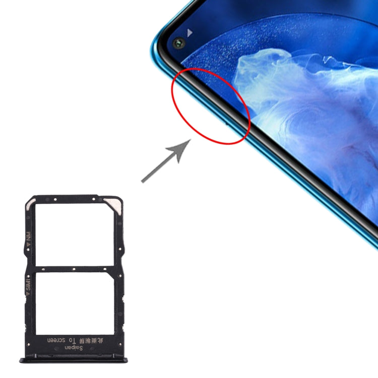 SIM Card Tray + NM Card Tray for Huawei Nova 5z / Nova 5i Pro My Store