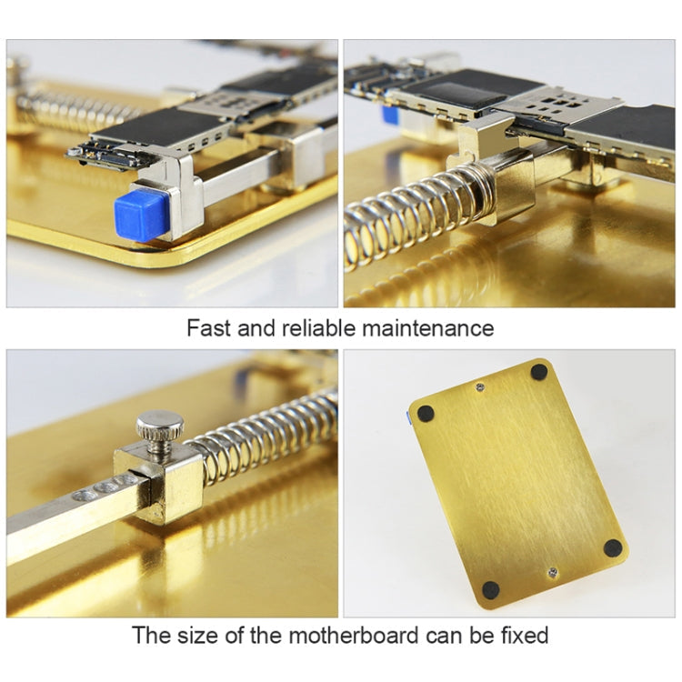 BST- 001C Stainless Steel Circuit Board soldering desoldering PCB Repair Holder Fixtures Cell Phone Repair Tool