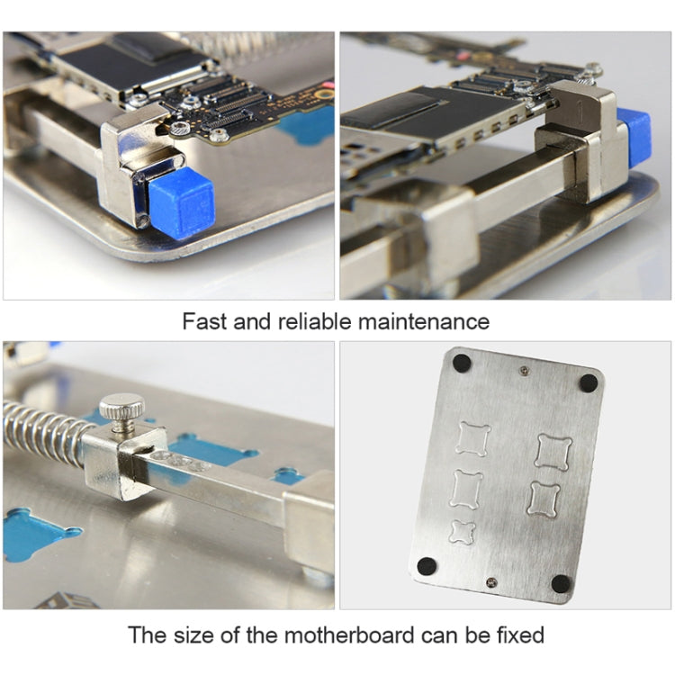 BEST- 001D Stainless Steel Circuit Board Soldering Desoldering PCB Repair Holder Fixtures Mobile Phone Repairing Tool