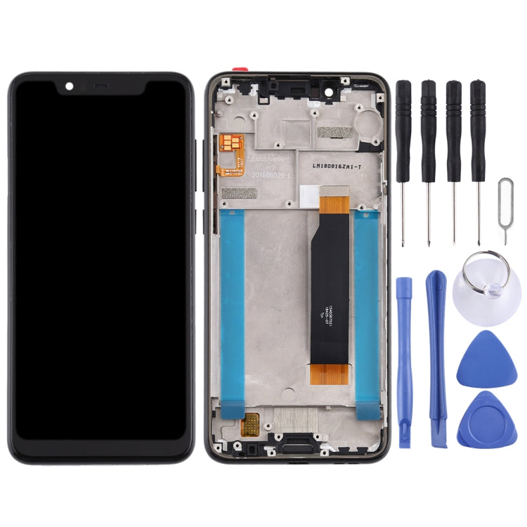 LCD Screen and Digitizer Full Assembly with Frame for Nokia 5.1 Plus / X5 / TA-1102 TA-1105 TA-1108 TA-1109 TA-1112 TA-1120 TA-1199 My Store