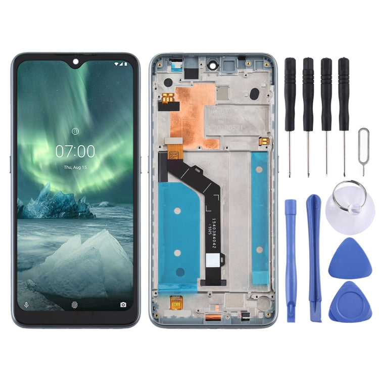 LCD Screen and Digitizer Full Assembly with Frame for Nokia 6.2 TA-1198 TA-1200 TA-1187 TA-1201 My Store