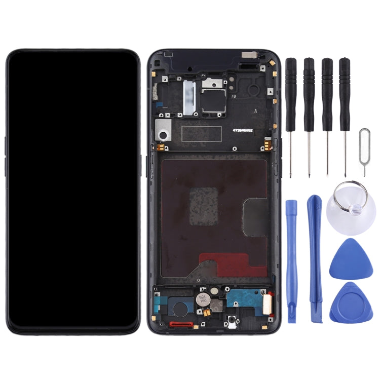 Original LCD Screen and Digitizer Full Assembly with Frame for OPPO Reno