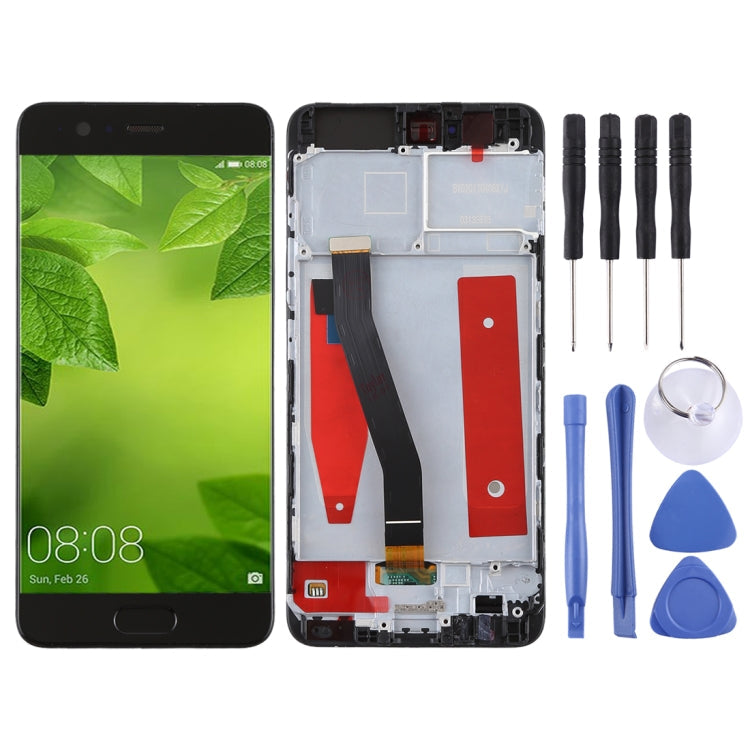 LCD Screen and Digitizer Full Assembly with Frame for Huawei P10