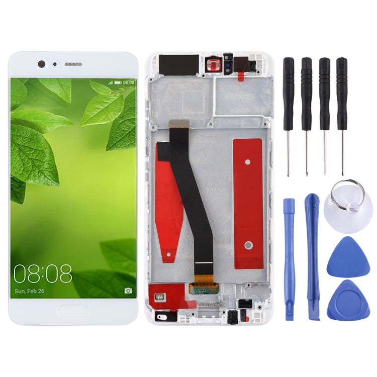 LCD Screen and Digitizer Full Assembly with Frame for Huawei P10