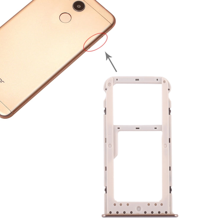 SIM Card Tray + SIM Card Tray / Micro SD Card Tray for Huawei Honor V9 Play