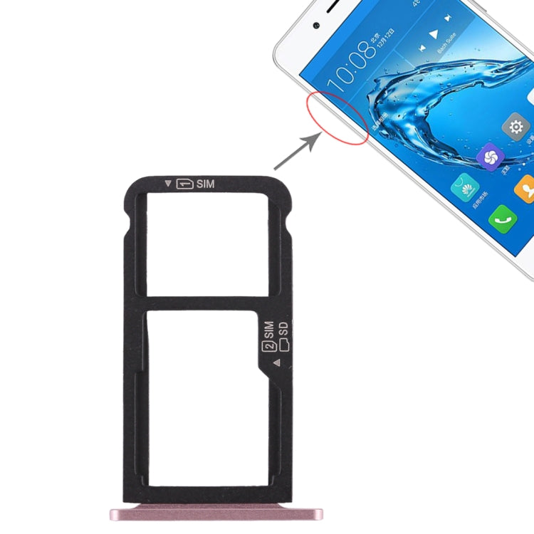 SIM Card Tray + SIM Card Tray / Micro SD Card Tray for Huawei Enjoy 6s