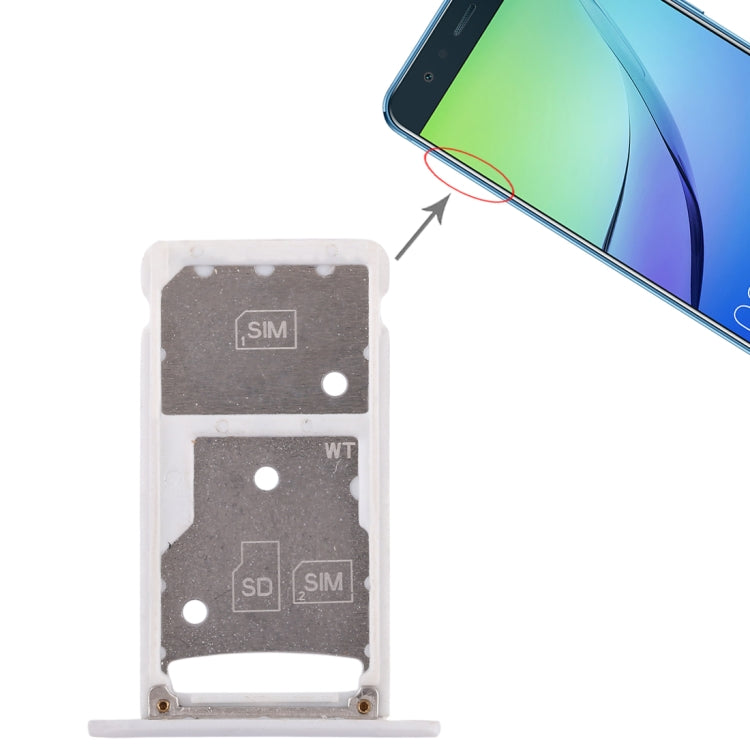 2 SIM Card Tray / Micro SD Card Tray for Huawei Enjoy 6 / AL00-Reluova