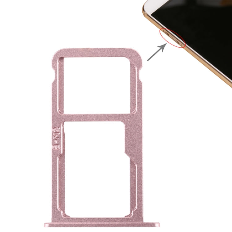 SIM Card Tray + SIM Card Tray / Micro SD Card for Huawei G9 Plus