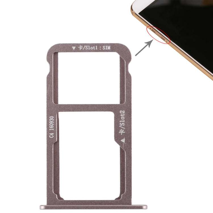 SIM Card Tray + SIM Card Tray / Micro SD Card for Huawei G9 Plus