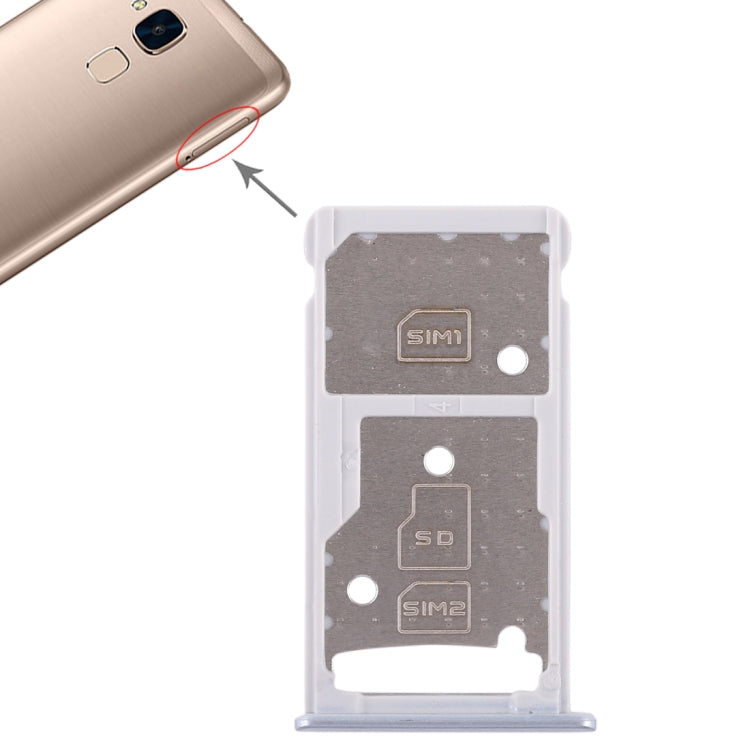 SIM Card Tray + SIM Card Tray / Micro SD Card Tray for Huawei Honor 5c My Store