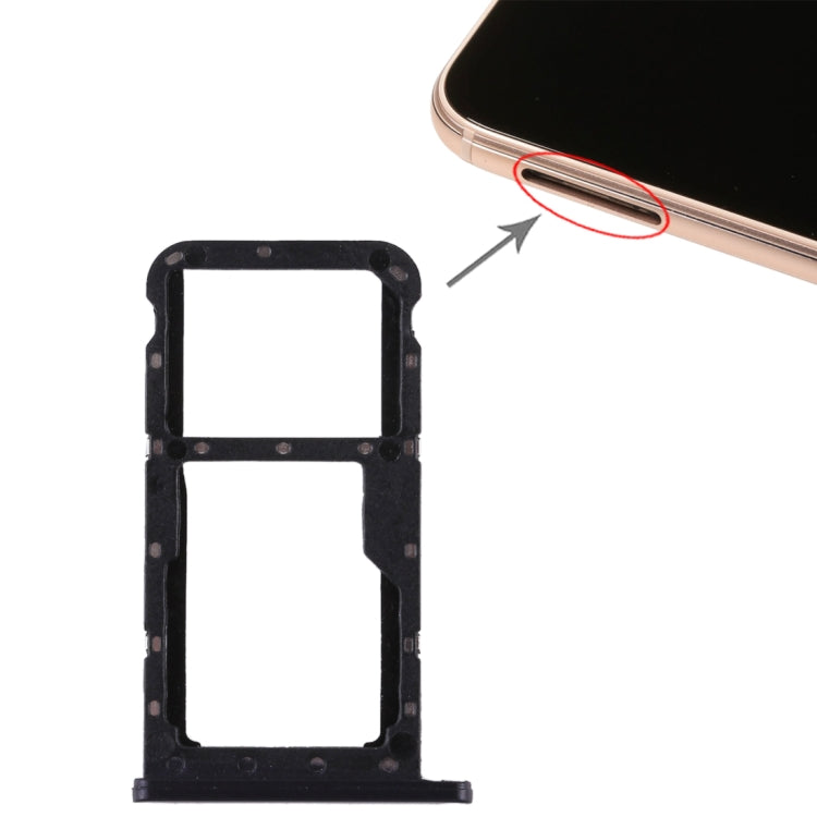 SIM Card Tray + SIM Card Tray / Micro SD Card for Huawei P20 Lite / Nova 3e My Store