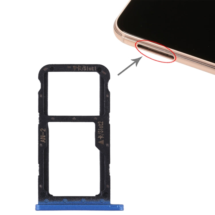 SIM Card Tray + SIM Card Tray / Micro SD Card for Huawei P20 Lite / Nova 3e