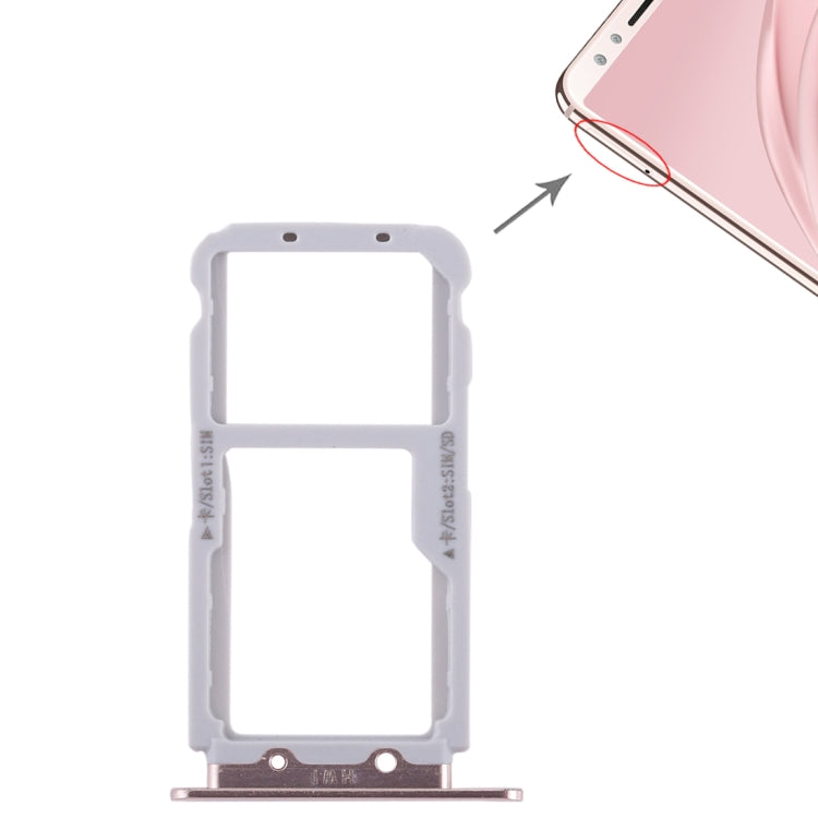 2 SIM Card Tray / Micro SD Card Tray for Huawei Nova 2s