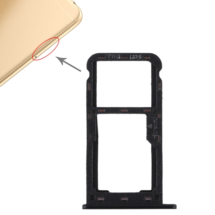 SIM Card Tray + SIM Card Tray / Micro SD Card for Huawei Enjoy 7 My Store