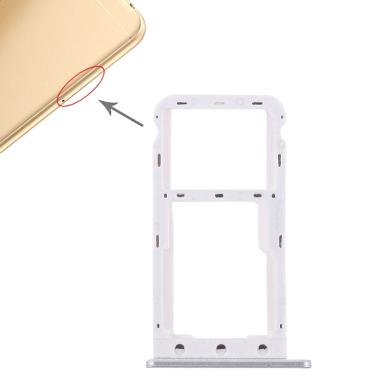 SIM Card Tray + SIM Card Tray / Micro SD Card for Huawei Enjoy 7