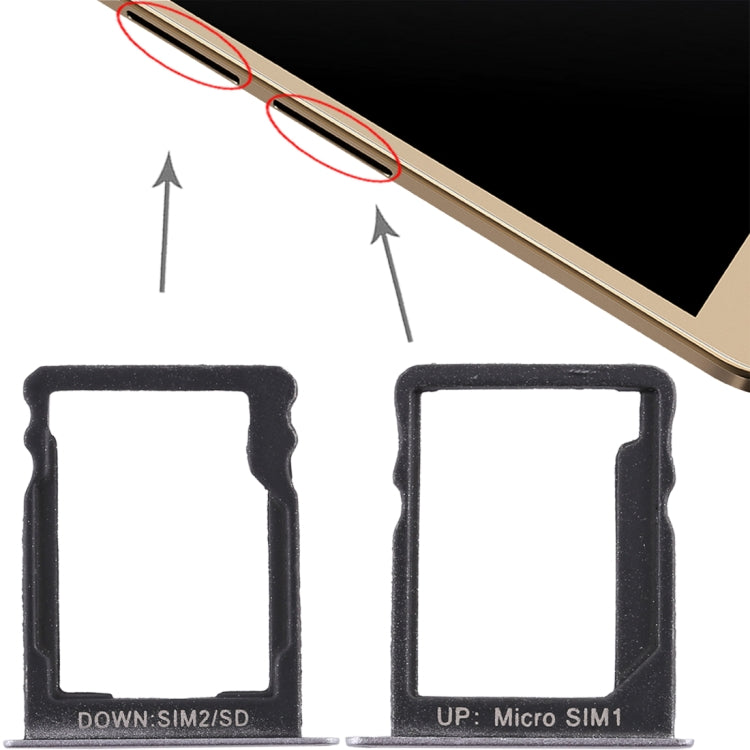 SIM Card Tray + SIM Card Tray / Micro SD Card for Huawei Enjoy 5s