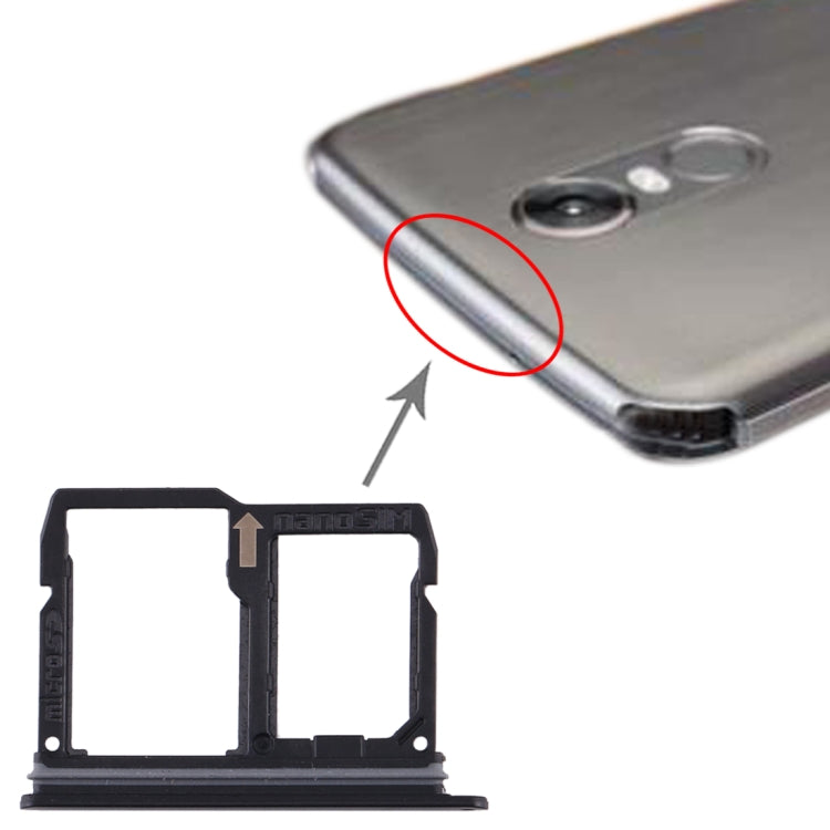 Nano SIM Card Tray + Micro SD Card Tray for LG Stylo 4 / Q Stylus Q710 / LM-Q710CS / LM-Q710MS / LM-Q710ULS / LM-Q710ULM / LM-Q710TS / LM-Q710WA My Store