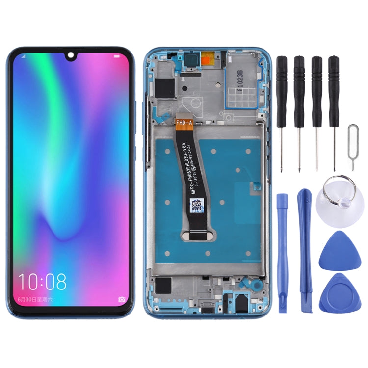 LCD Screen and Digitizer Full Assembly with Frame for Huawei Honor 10 Lite