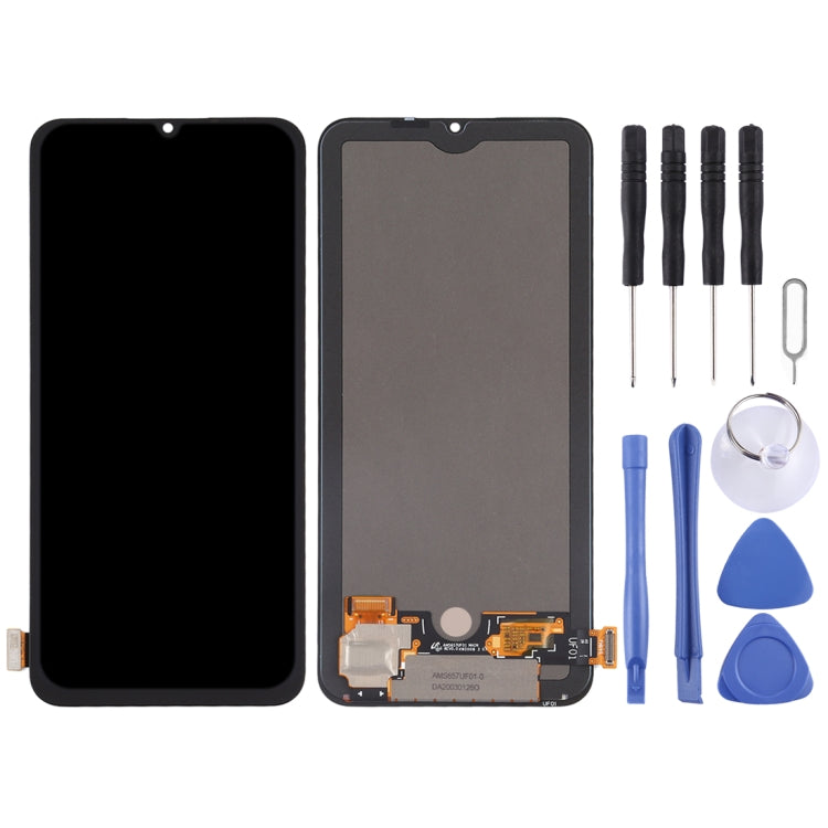 Original AMOLED Material LCD Screen and Digitizer Full Assembly for Xiaomi Mi 10 Lite 5G