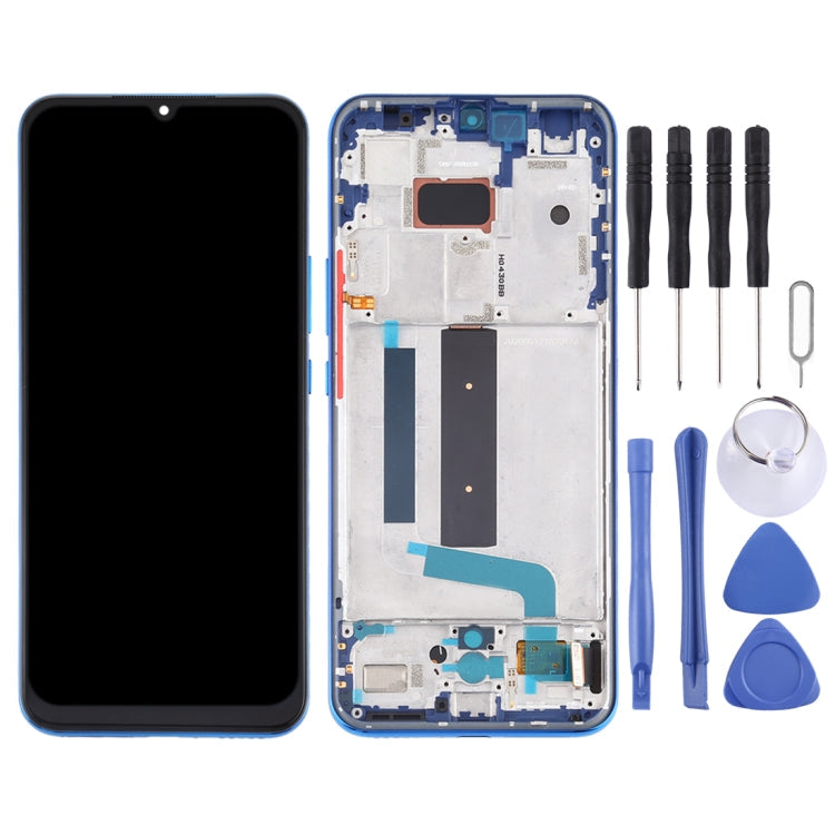 Original AMOLED Material LCD Screen and Digitizer Full Assembly with Frame for Xiaomi Mi 10 Lite 5G My Store