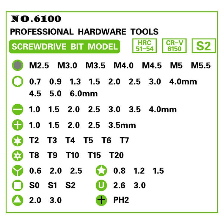 60 in 1 S2 Tool Steel Precision Screwdriver Nutdriver Bit Repair Tools Kit My Store